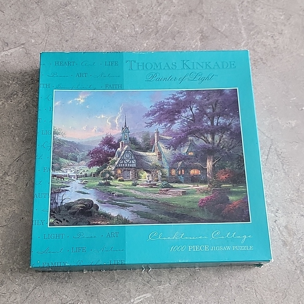 (J6) Thomas KinKade 1000 jigsaw Puzzle